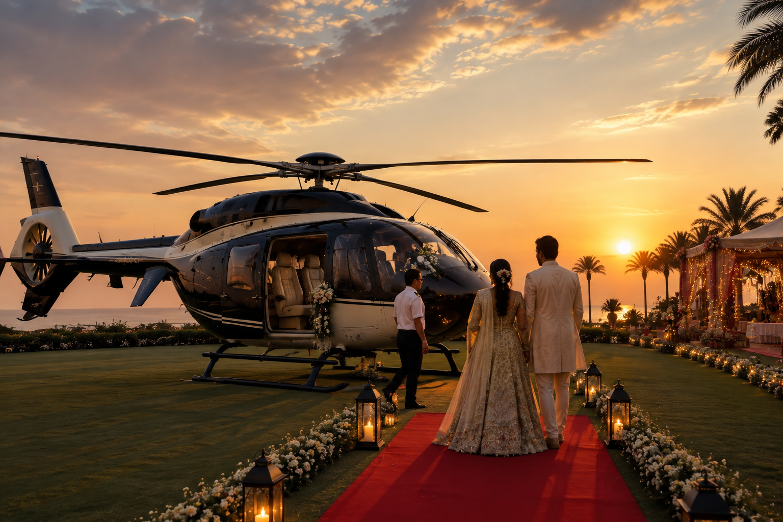 Royal Wedding Arrival Charter